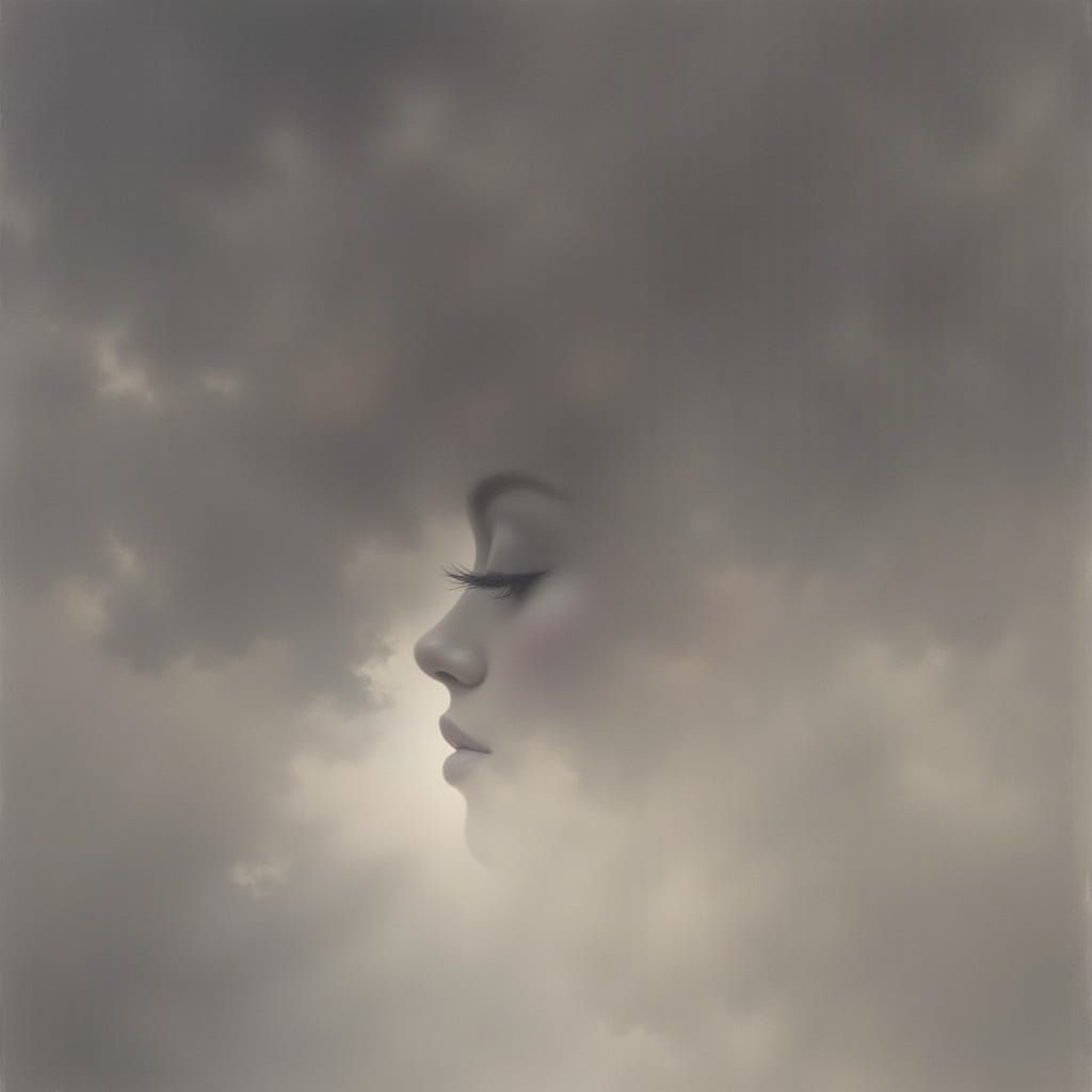 Divine Mystery in Ethereal Clouds