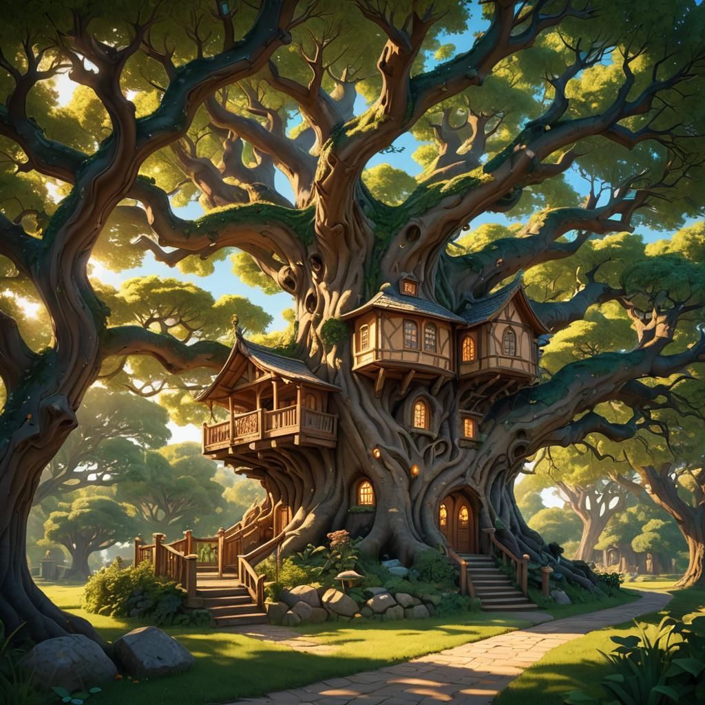 Anime Treehouse: Father Castor's Country Home