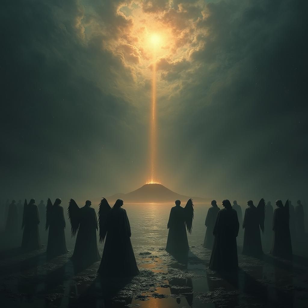 Solemn Heavenly Assembly Judges Fallen Angels