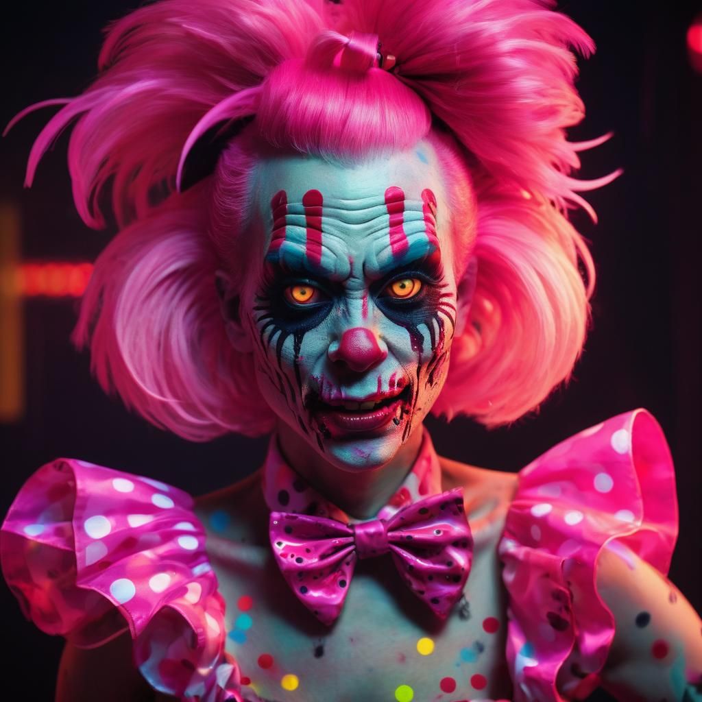 Pop Art Zombie Monkey Clown Go-Go Dancer