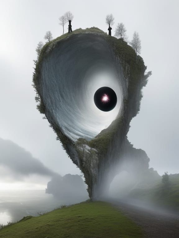 Surreal Antinatalism Stopmotion Photograph in Dreamlike Styl...