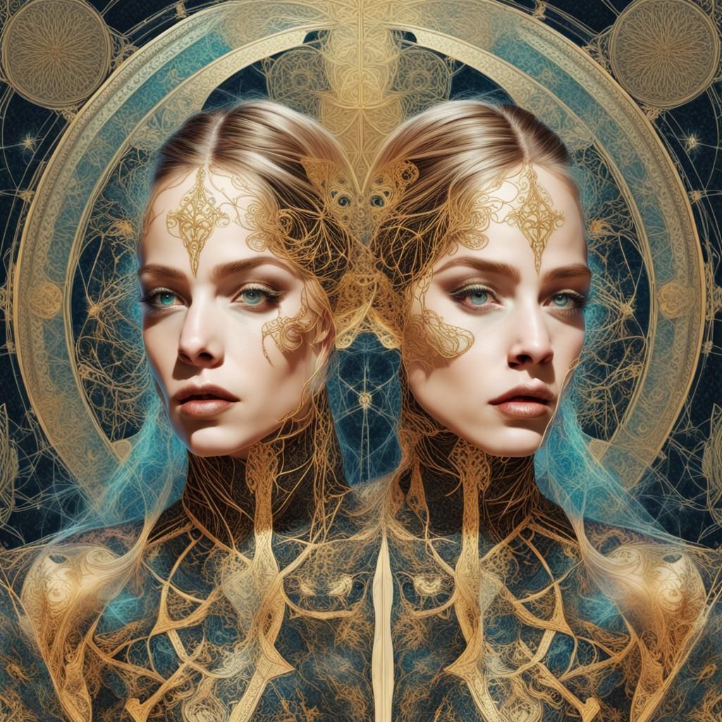 Zodiac Maximalist Gemini Twins 22