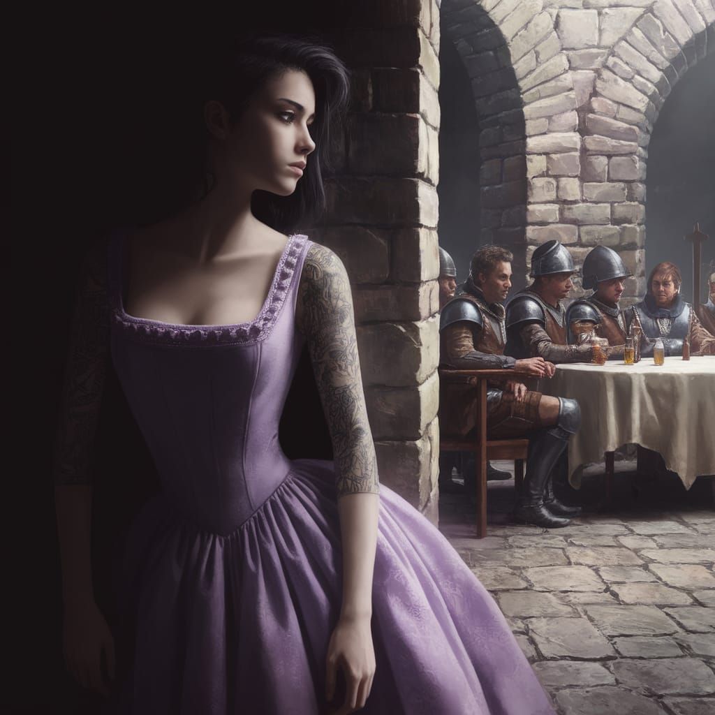 Stealthy Siren in Shadows