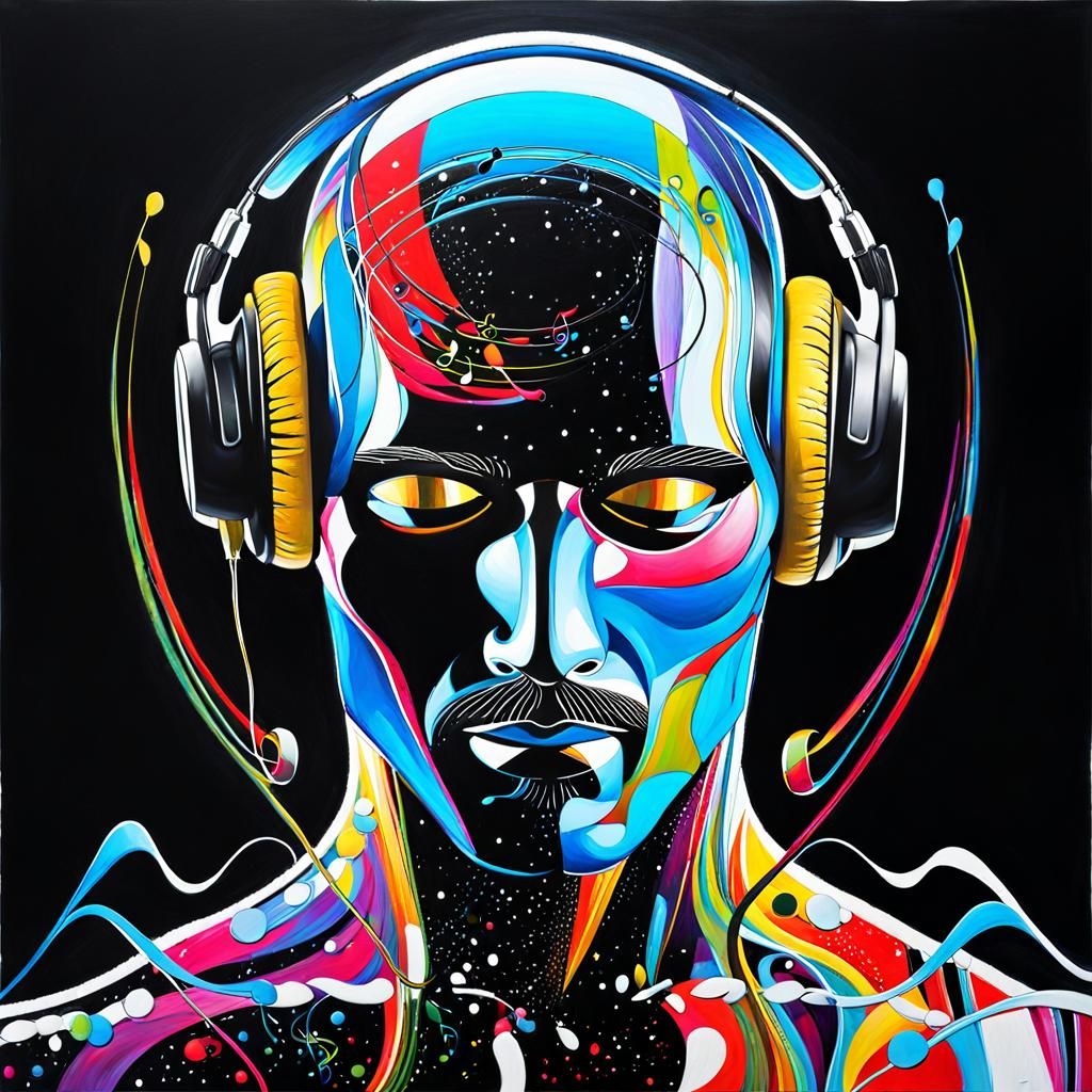 We're lost in music, Caught in a trap