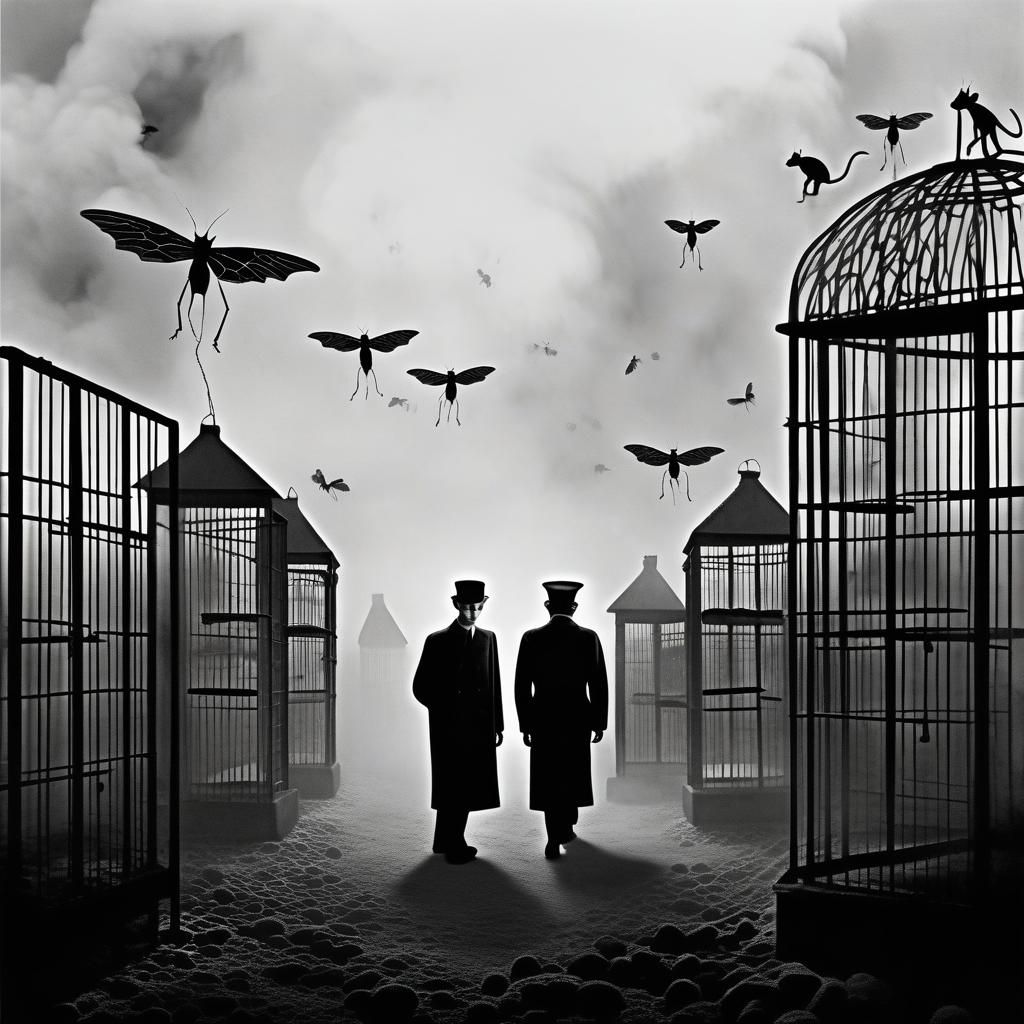 Monstrous Vermin: A Kafkaesque Prison Scene