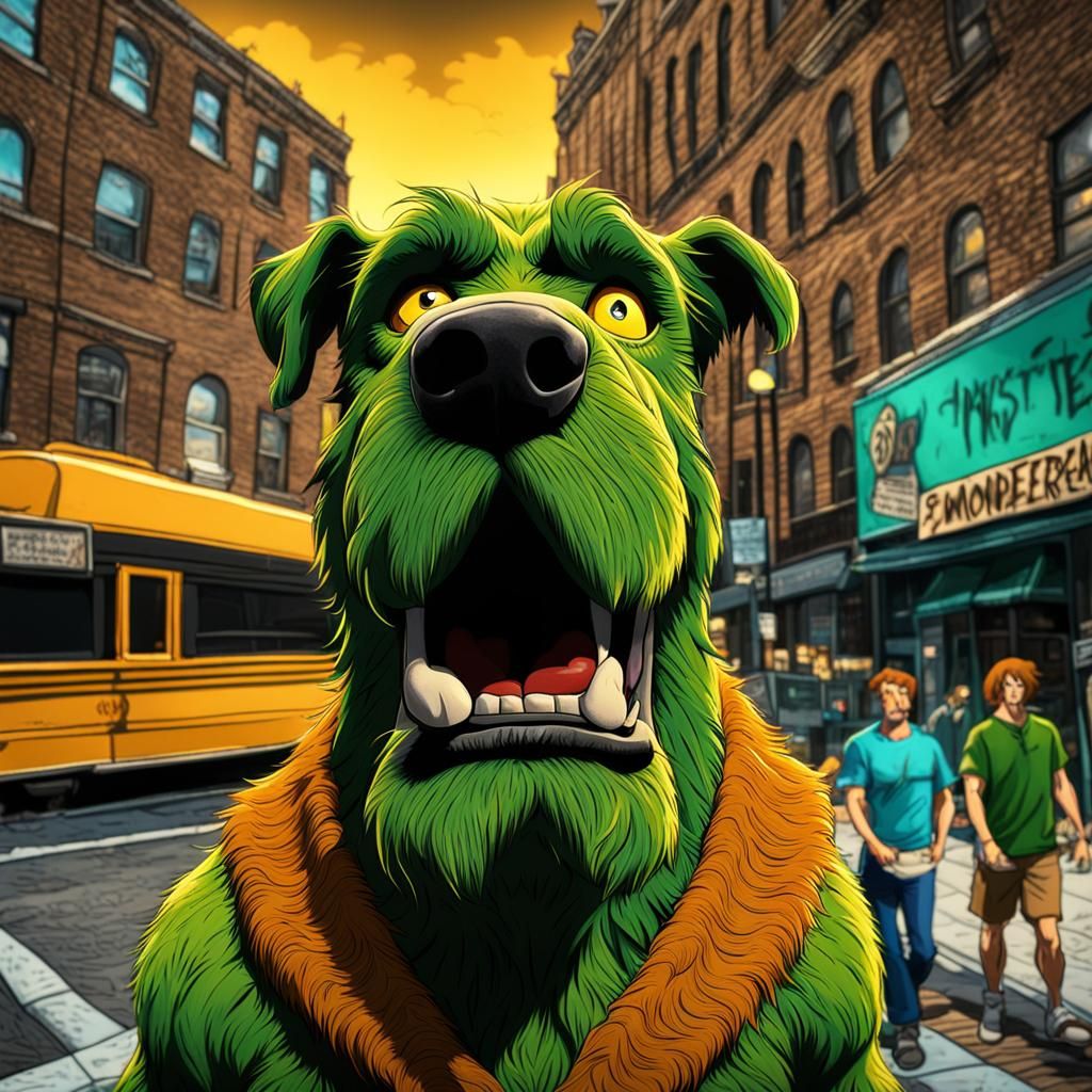 Shaggy and Scooby Encounter Real Monsters