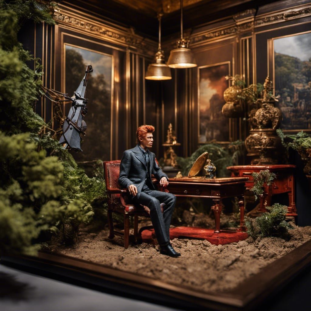 David Bowie diorama