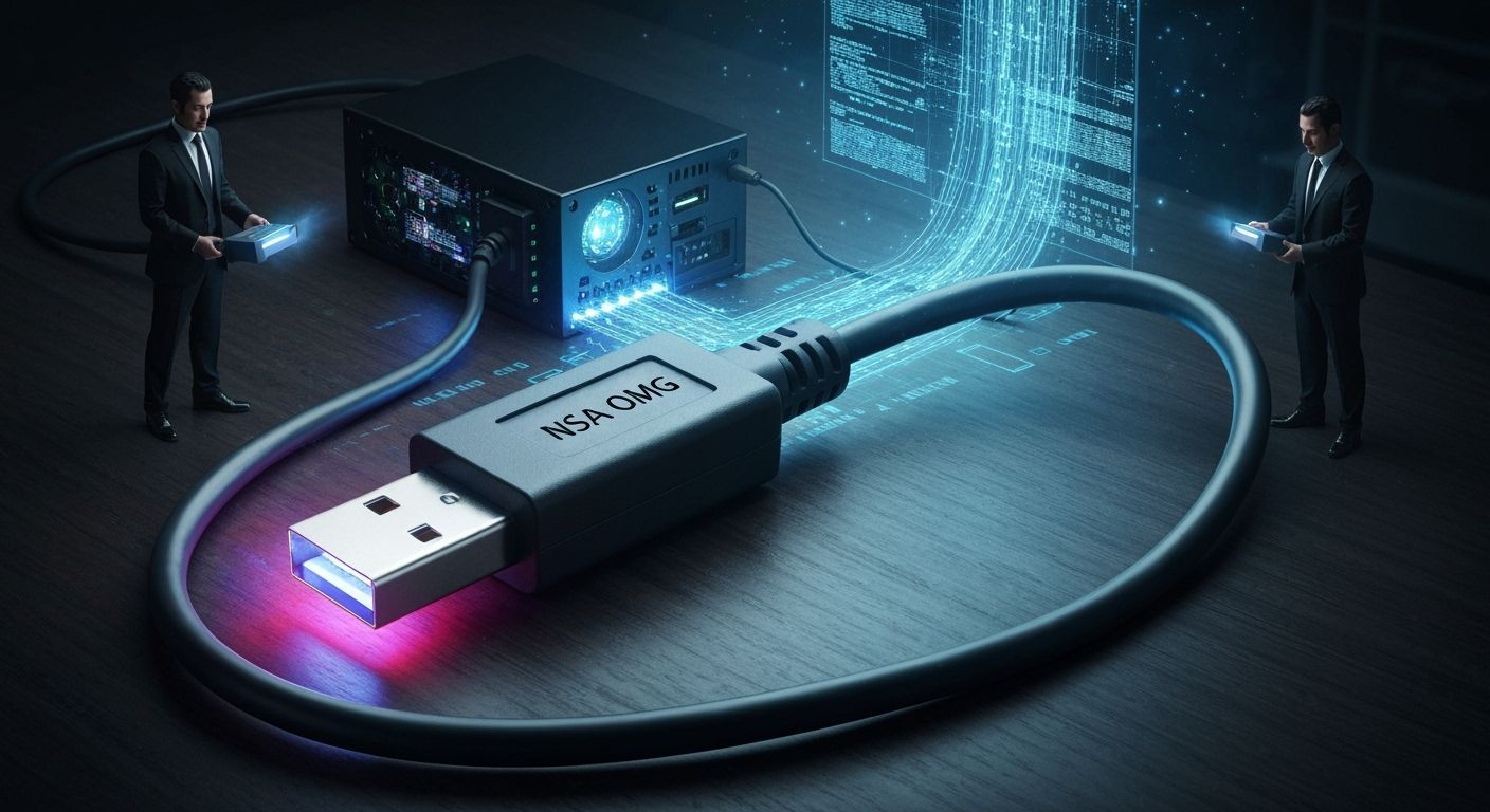 USB Cable Secretly Powers Miniature PC with Alien Data