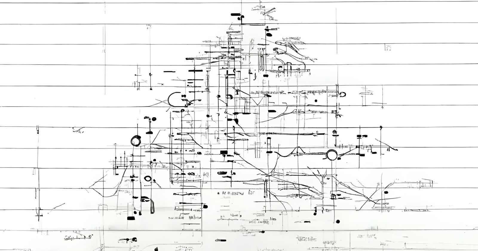 Steampunk Train Time Machine: Graphic Score Diagram