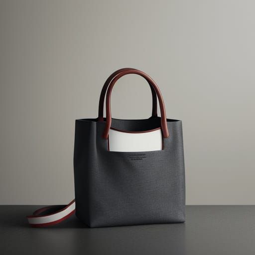Luxury Tote Bag in Studio Setting