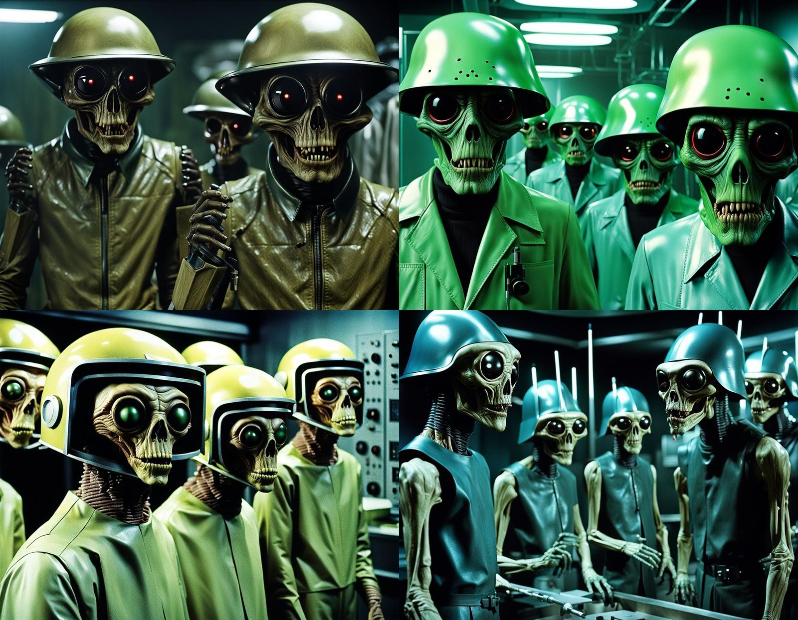 Sinister Hybrid Aliens in 1970s Australia: Ultra Realistic H...