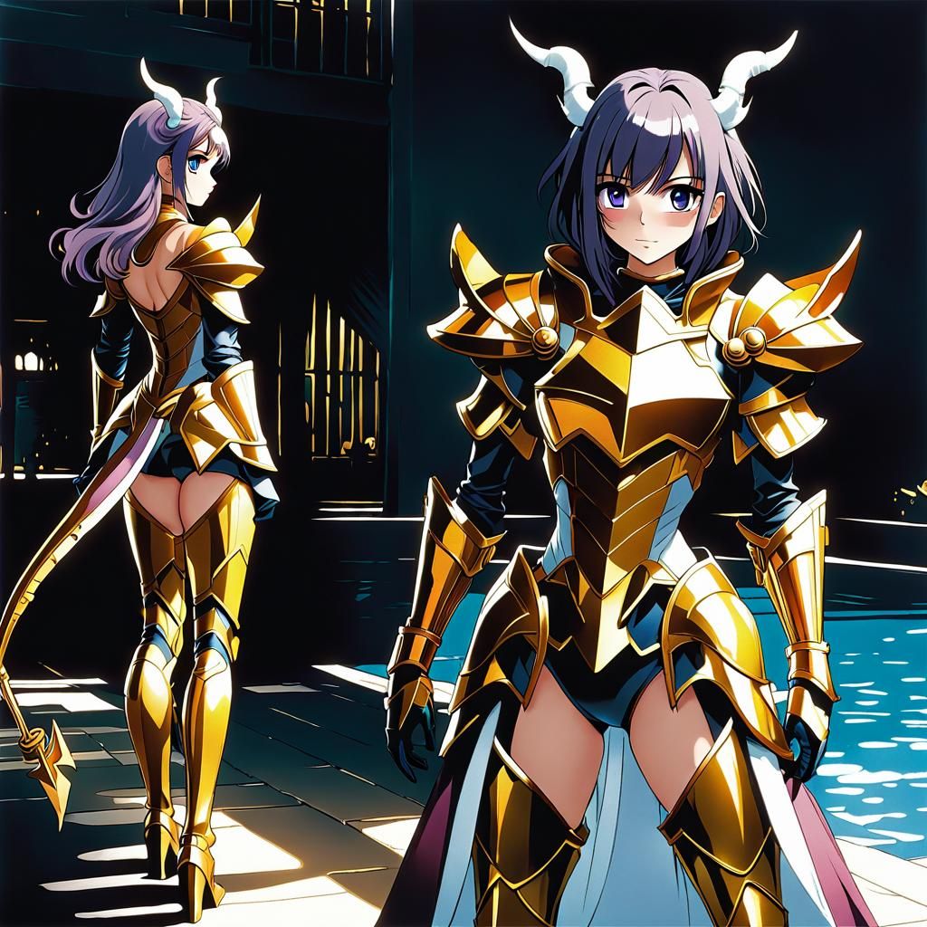 Dragon Princess Knight by the Pool: Anime Manga Scan