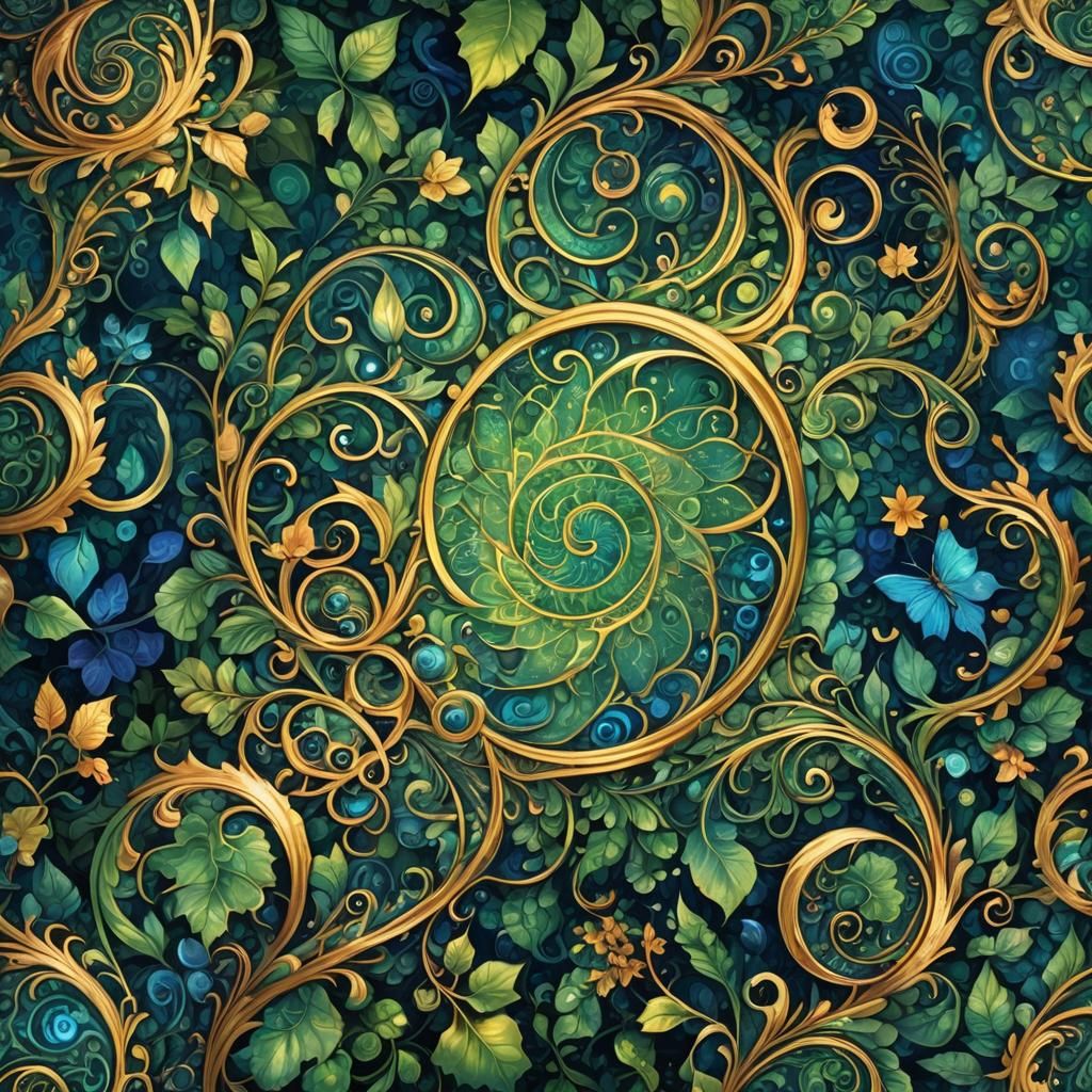 Mystical Nature Symbols in Fantasy Art