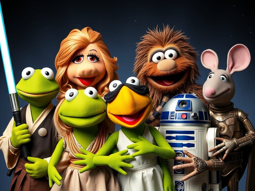Muppets Recreate Star Wars in Hilarious Parody