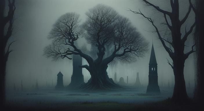Gothic Graveyard: Monk and Hangman's Daughter