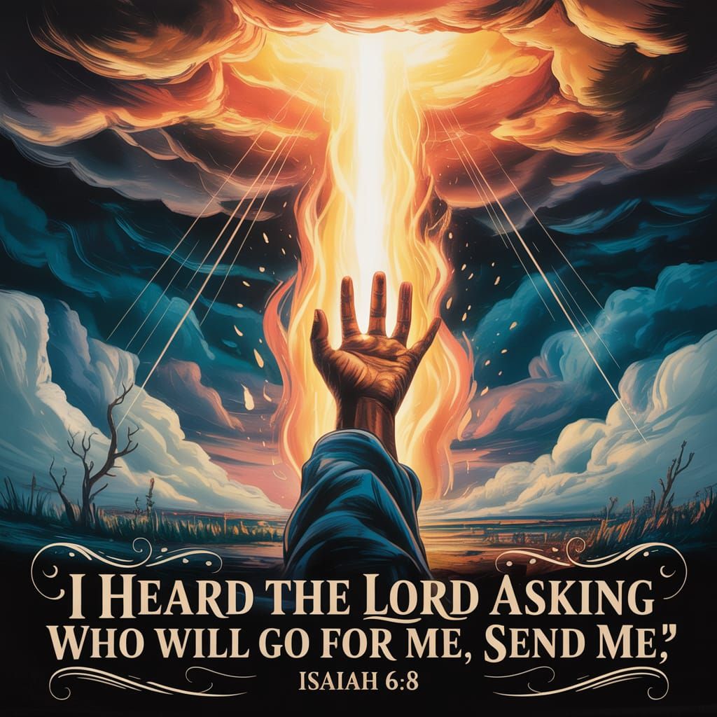 Divine Fire and Calling Illustration