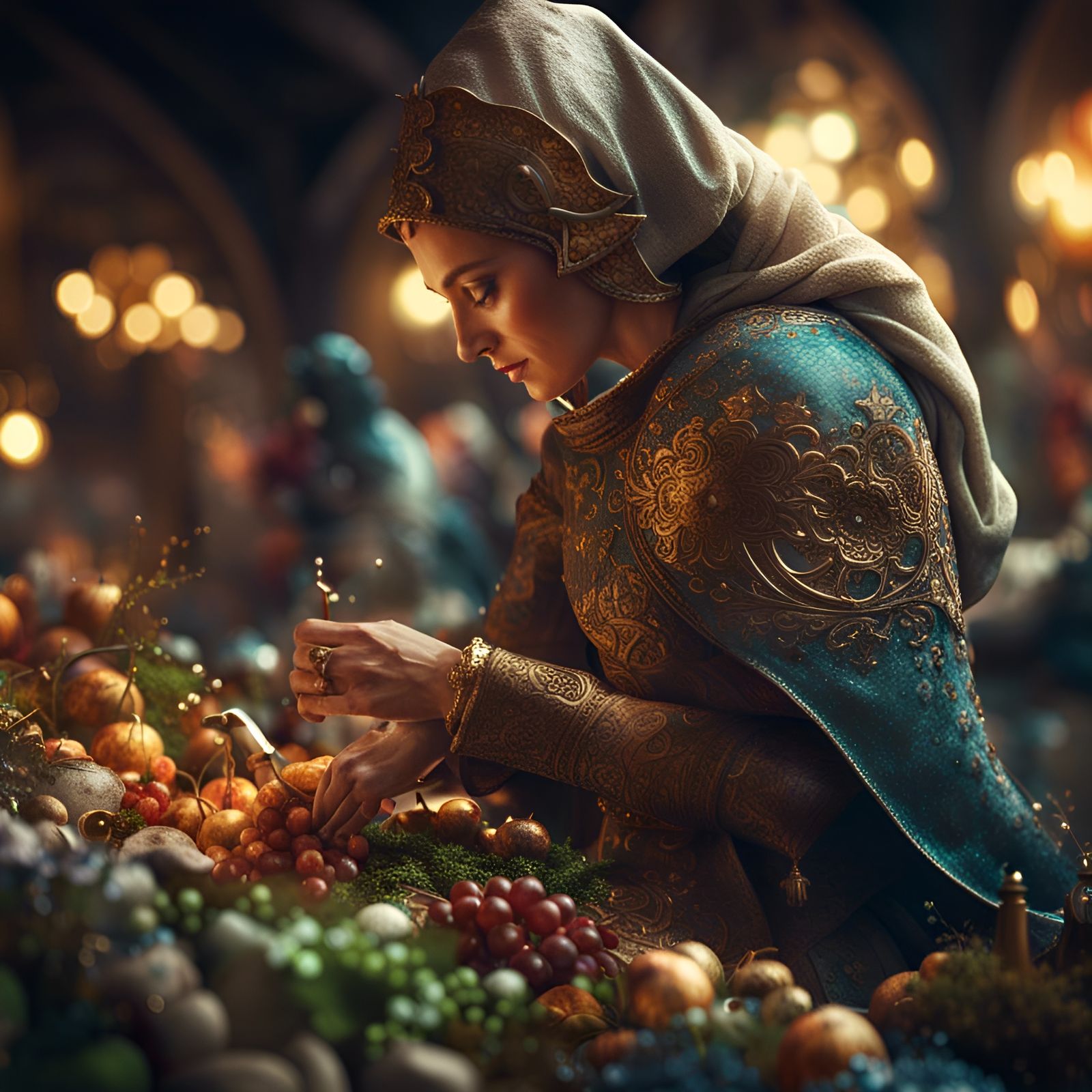 Medieval bae shopping spree