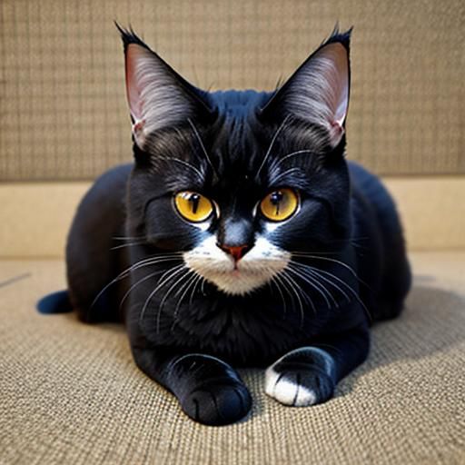 >猫<