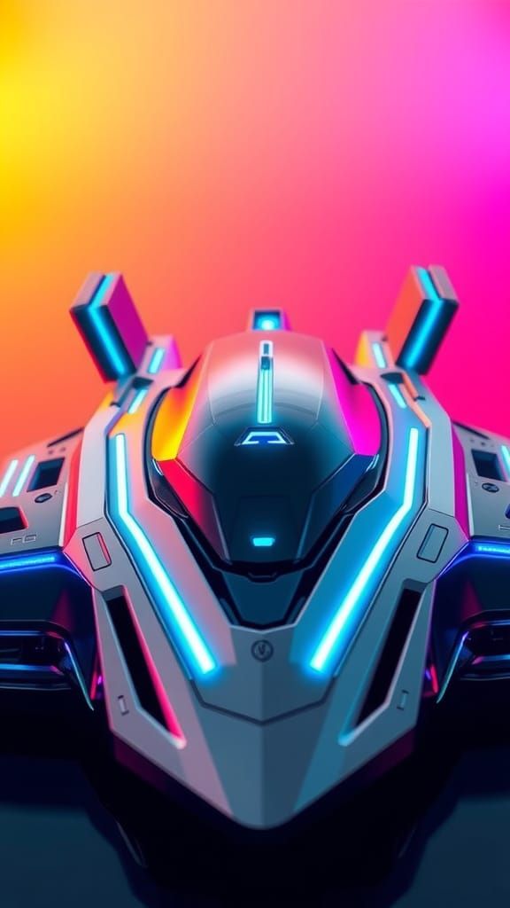 Everyday Life Device in Detailed Matte Painting Style