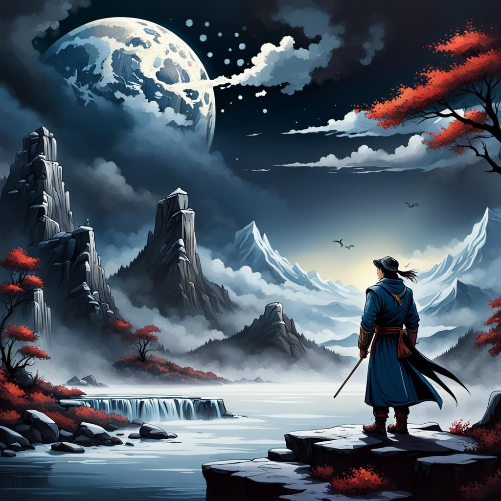 A Moment of Suspense Frozen in Time