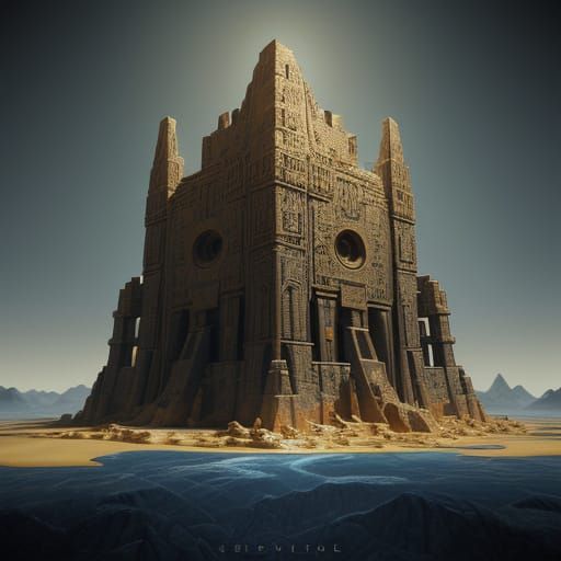 Ancient Civilization in Dreamlike Realism