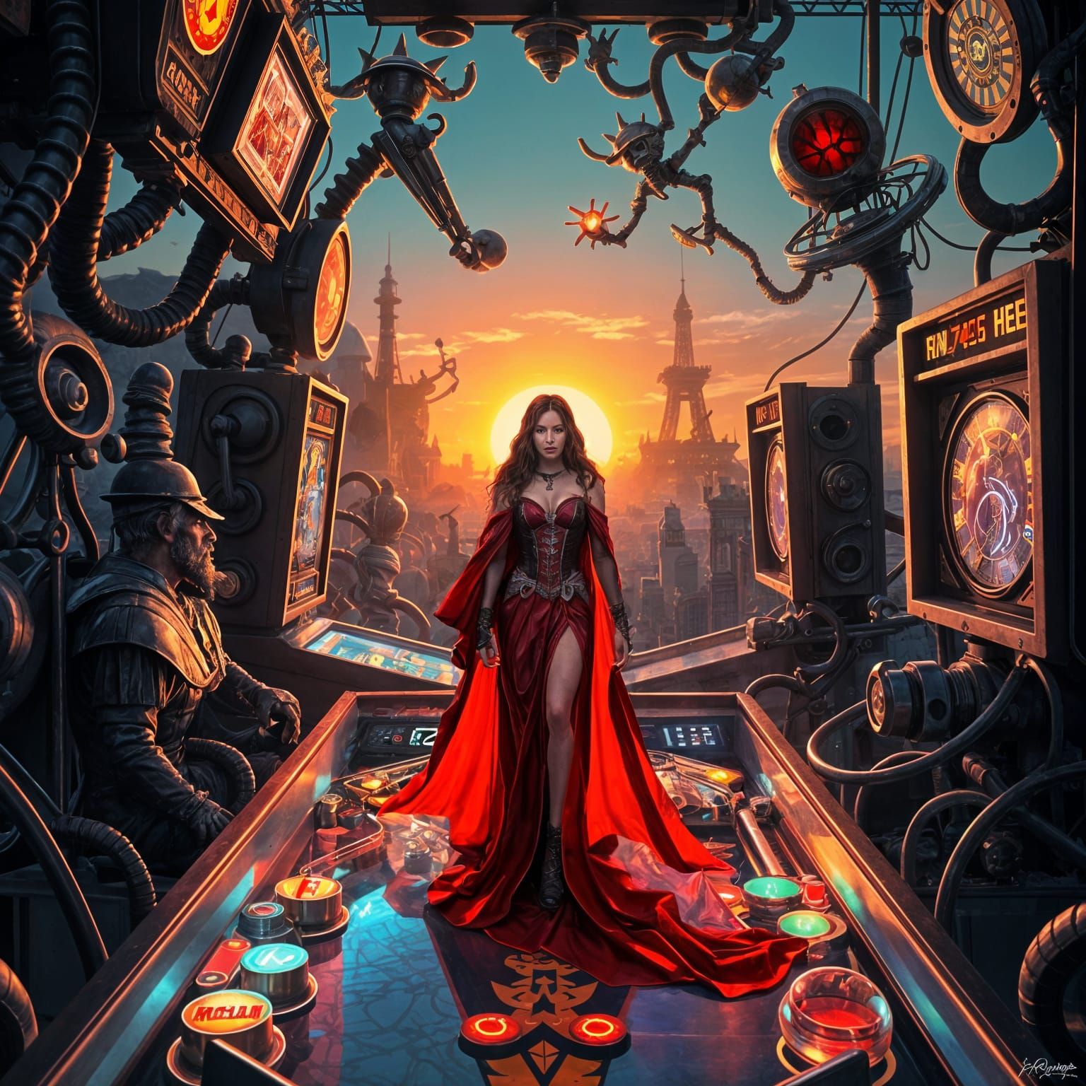 Rockstar Pinball Hero at Dawn