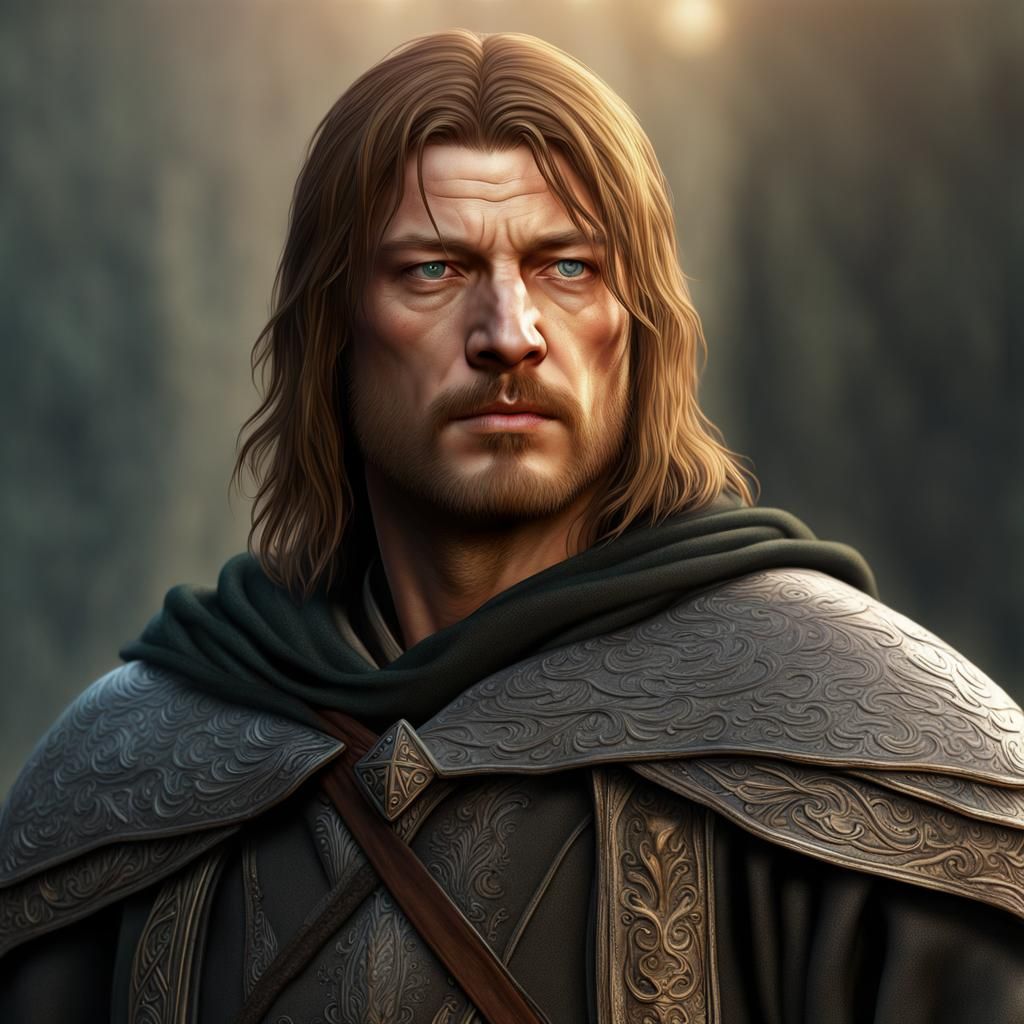 Hyperrealistic Portrait of a Beautiful Warrior