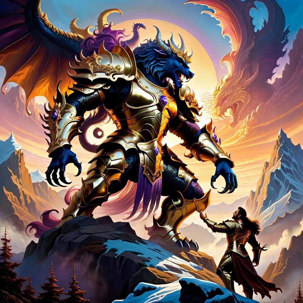 Hero's Pact: Baroque Fantasy Art of Peace