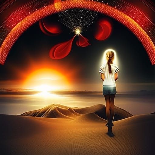 Ethereal Dreamlike Memories: Surreal Childhood Fantasy