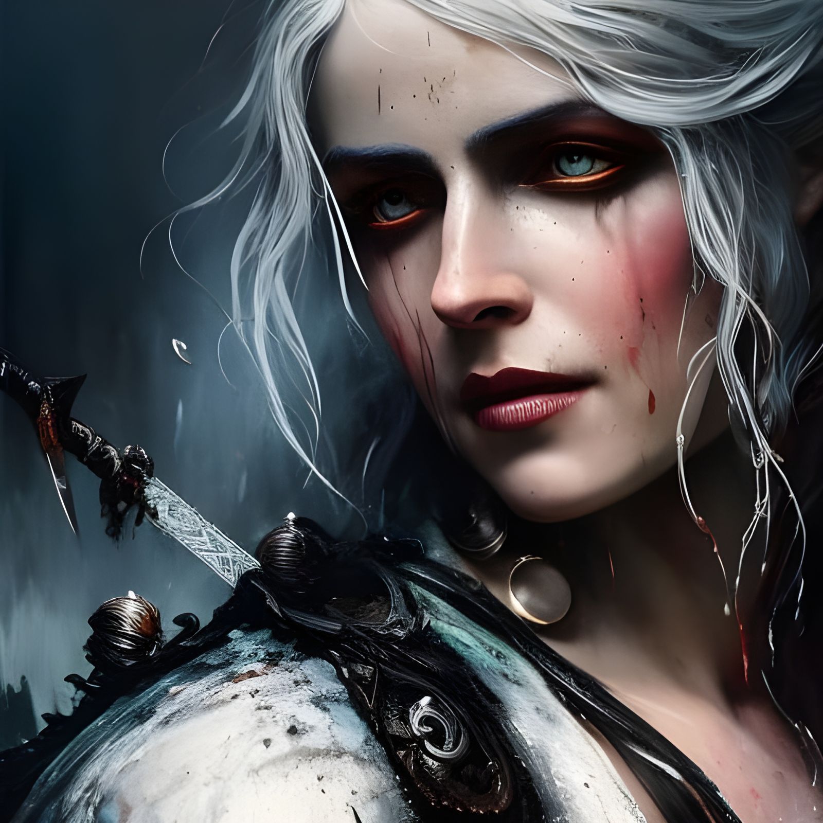 Cirilla of Cintra, also known as the beautiful swallow Ciri
