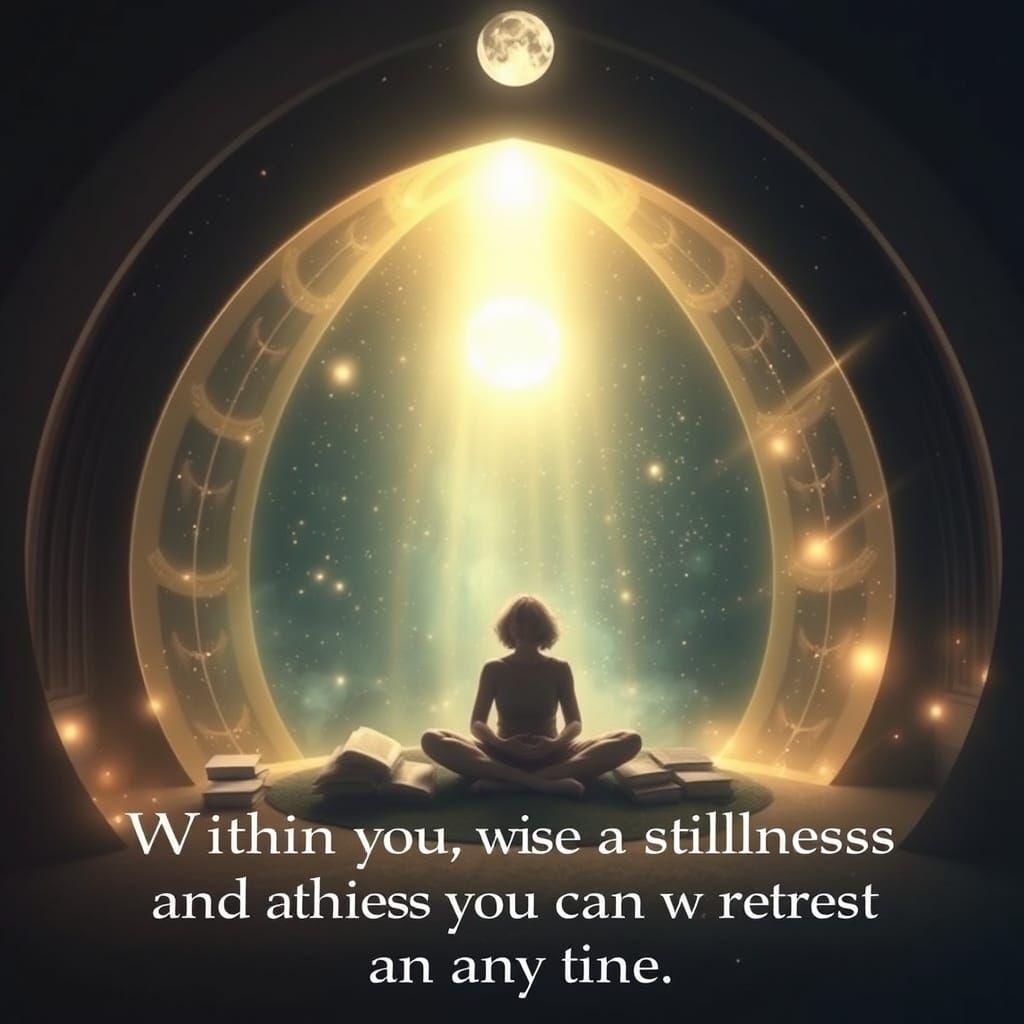 Cozy Inner Space: Glowing Dome Sanctuary