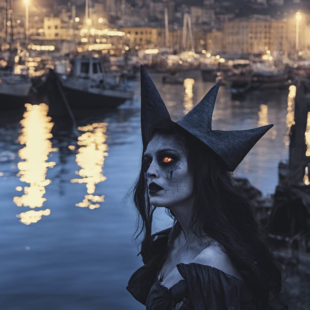 Witches' Dark Celebration at Genoa Harbour