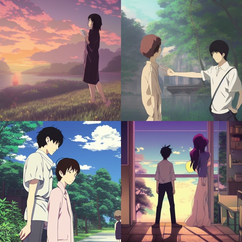 Anime Romance Inspired by Leonard Cohen's Beautiful Losers