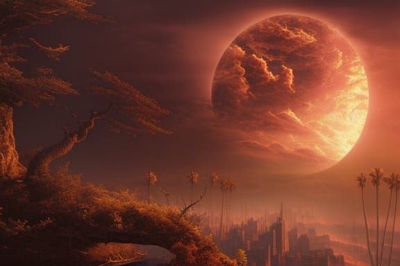 Epic Cinematic Digital Matte Painting