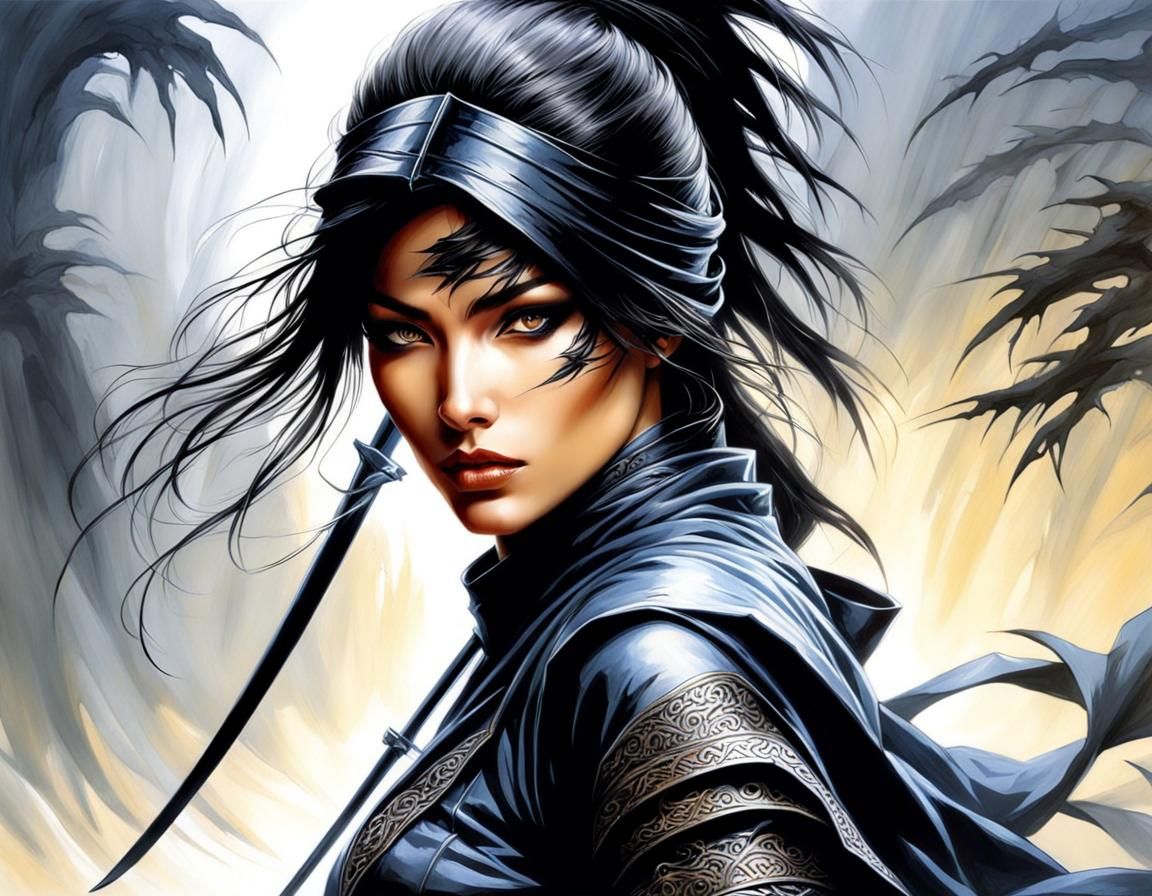 Female Ninja assassin