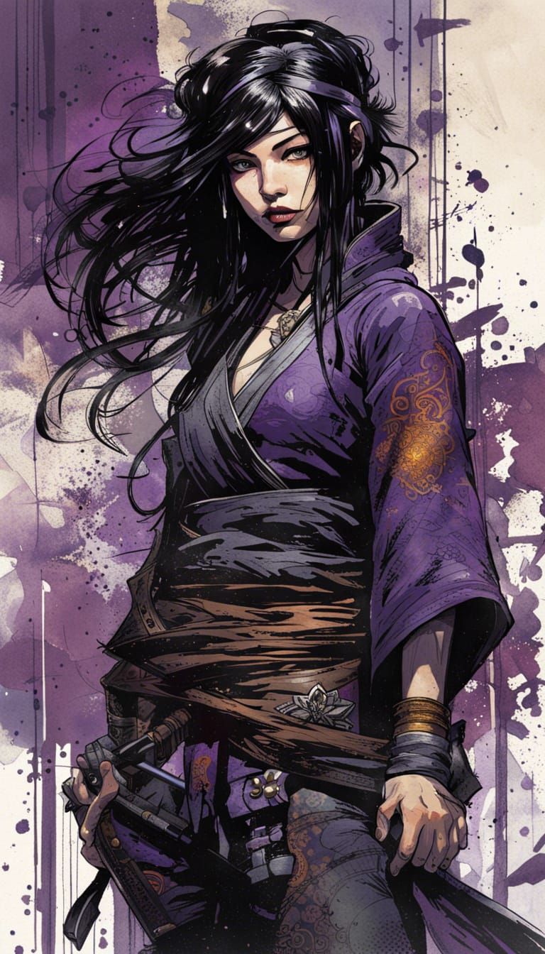 Ninja Girl : Purple Assassin 🟣