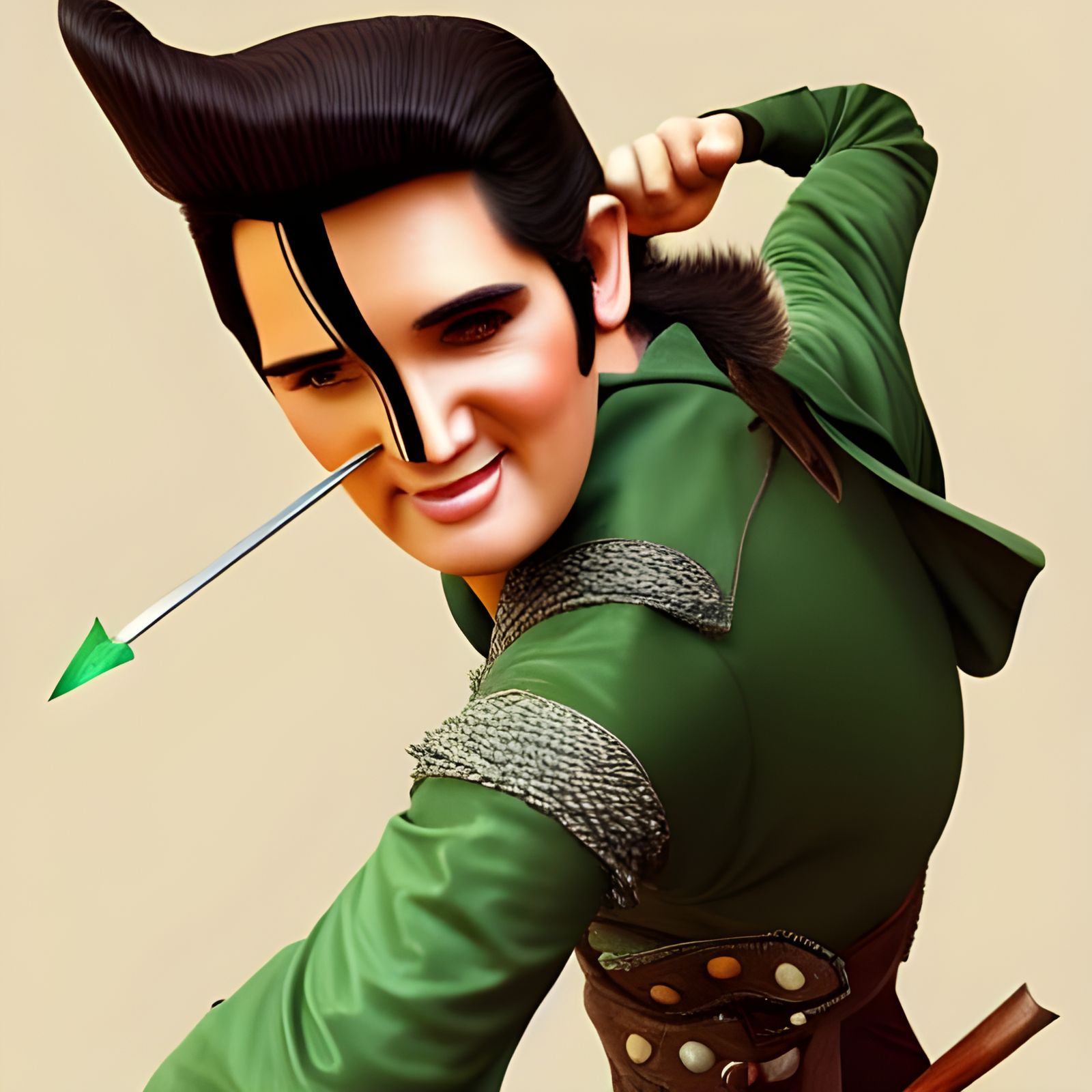 Elvish Presley Has a High Pain Threshold.