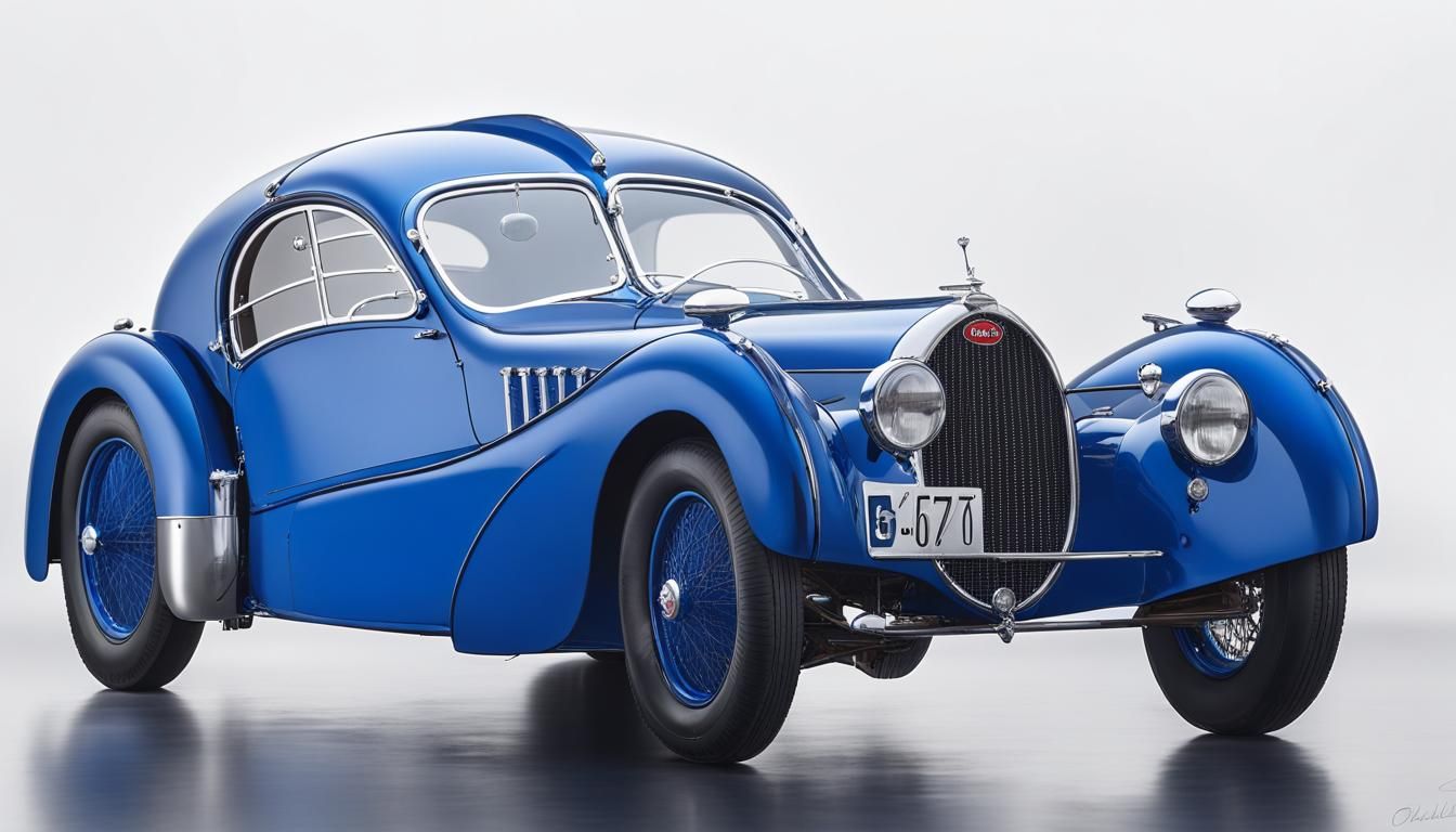 Bugatti Atlantic Type 57 SC In Bugatti Royal Blue.

Wish 🌍