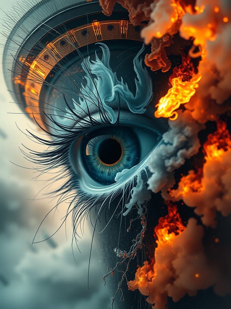 The Storm of the Eye Chaotic Deconstruction