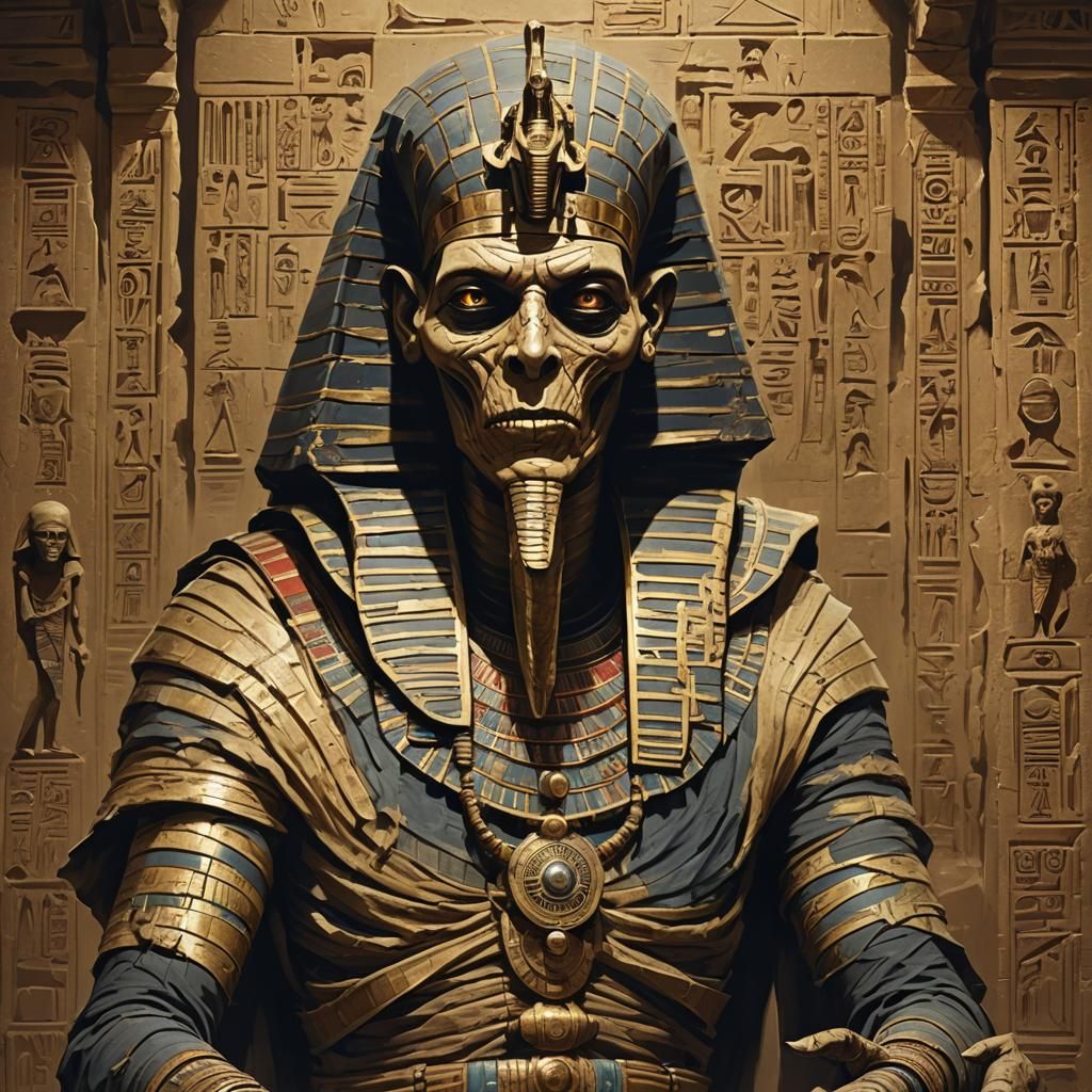 Sinister Horror: An Evil Mummy from Ancient Egypt