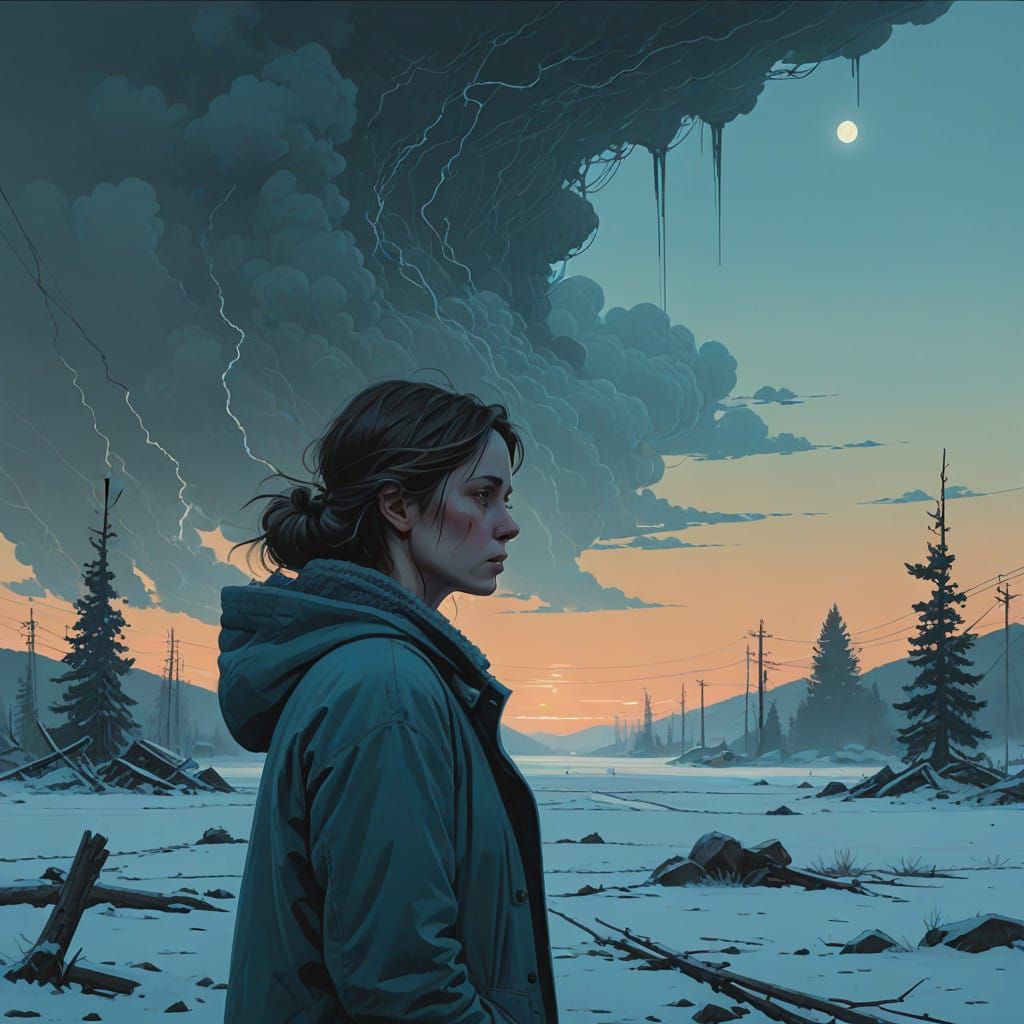 Lost in an Ethereal Landscape of Forgotten Memories