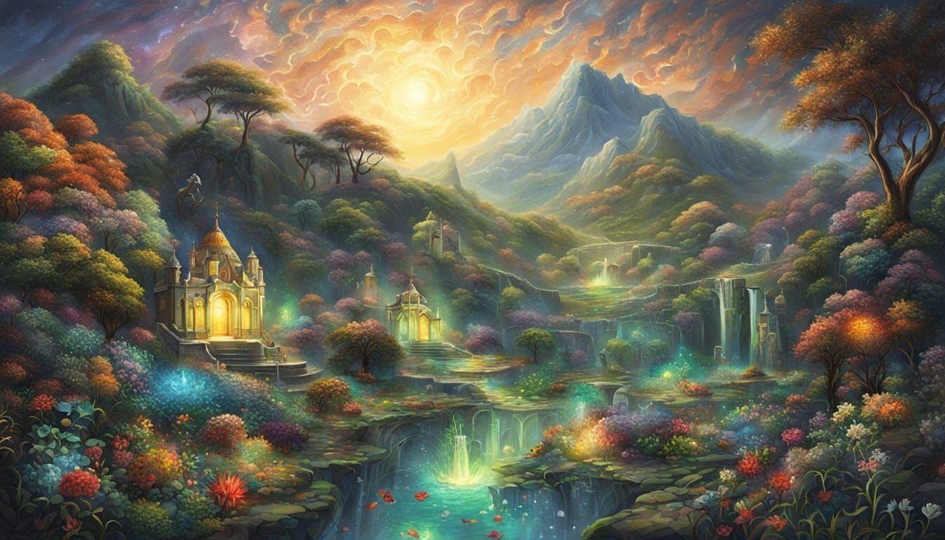 Luminous Lifetime: An AI Interpretation