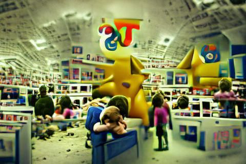 Dystopian Future Landscape