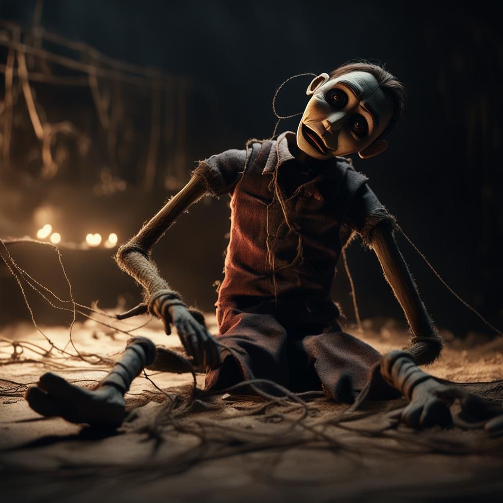 Sorrowful Puppet Offers Tangled Strings: Hyper-Realistic Dig...
