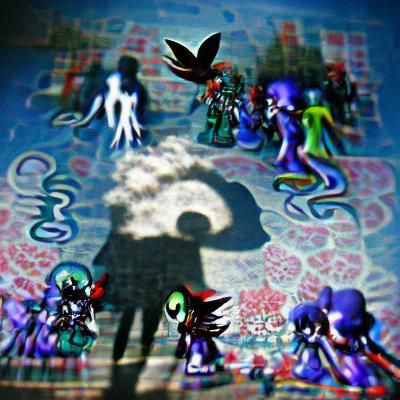 Shadow People Infecting a Dream Realm