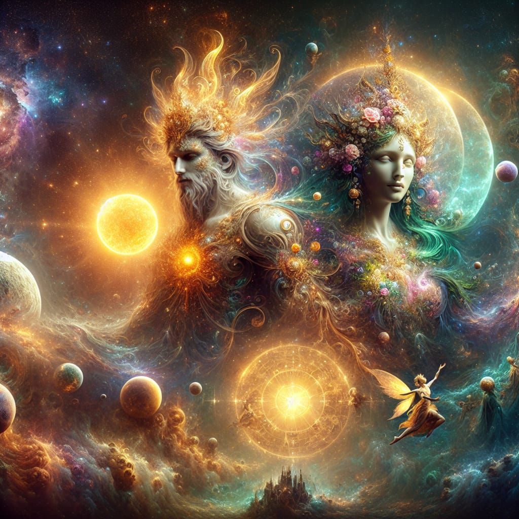 Sun God & Moon Goddess, Star Crossed Lover's