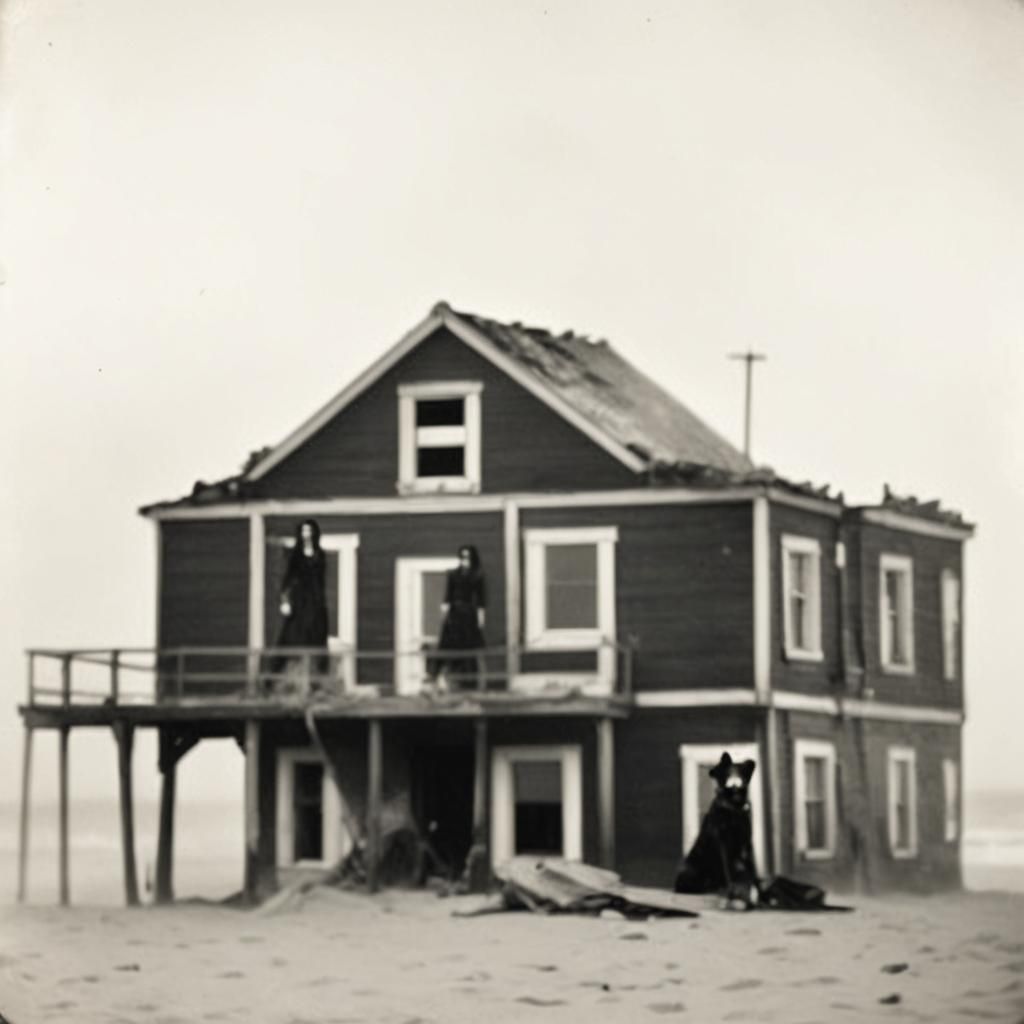 Gothic Model in a Tintype Apocalypse