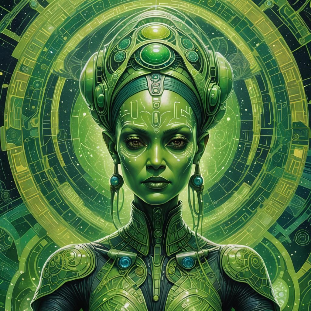 Hera Syndulla in Starship: Cosmic Astral Art