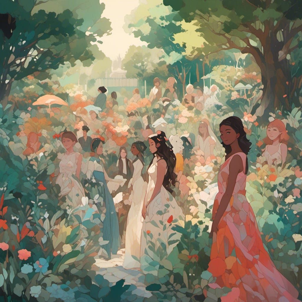 Impressionist Garden Gathering for Charity