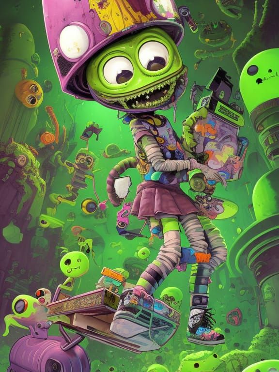 Garbage Pail Tots: Anna Acrophobia